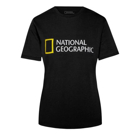 National Geographic Unisex Tee Unisex short-sleeved sweaters Blue XS