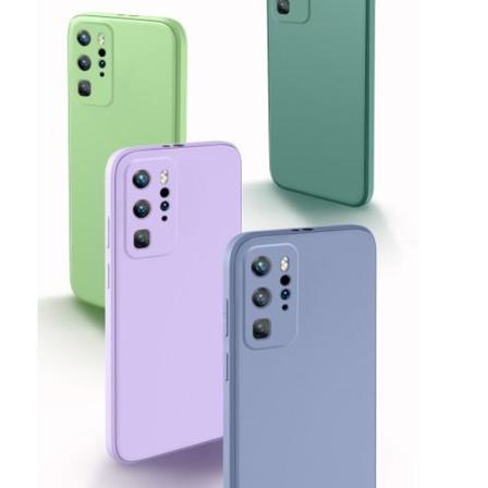 Huawei P30 Pro Silikon Mikrofiber Skal - Röd
