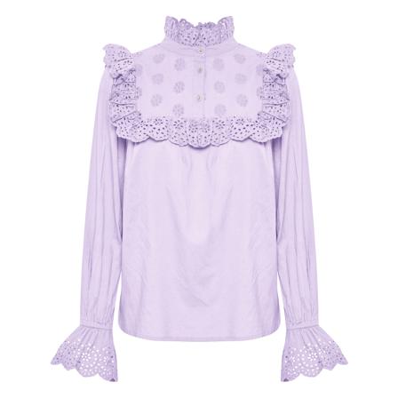 Part Two Blouses , Paars , Dames , Maat: L