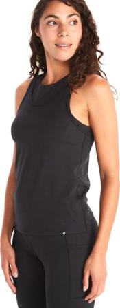 Marmot Women's Leda Racer Tank Women Short sleeved fitness sweater Black S