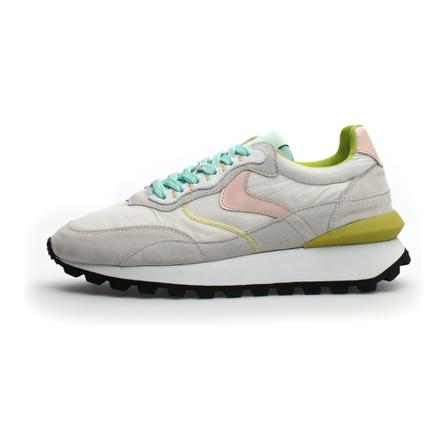 Voile Blanche, Zapatillas Qwark Hype Suede Wit, Dames, Maat:36 EU