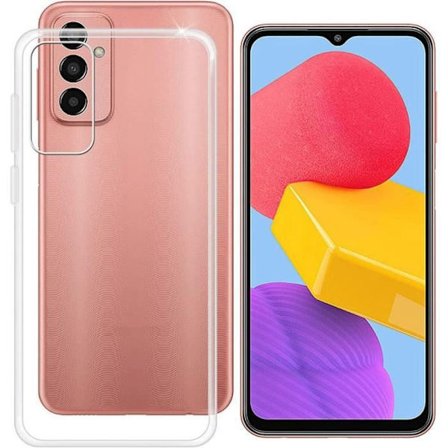Fodral till Samsung Galaxy M23 5G - BOOLING - Transparent silikon - Stötsäker - Ultratunt