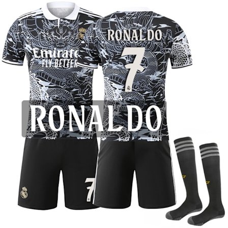 2025-2026 Real Madrid Dragemønster Special Edition Fotballdrakt Nr. 7 Ronaldo