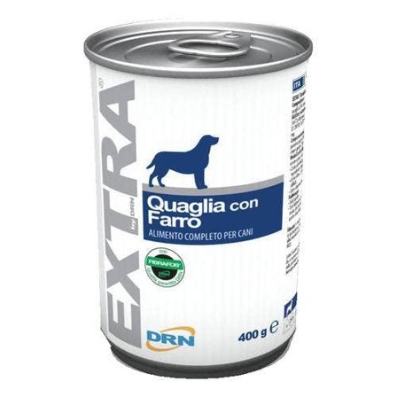Drn Extra Quaglia E Farro Cibo Umido Cani Adulti Barattolo 400g