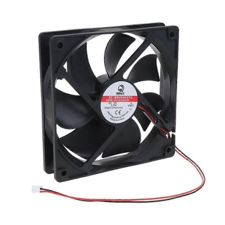 Sterk Stille 12025 Vifte 120x120x25mm 12cm 120mm Datamaskinkabinettvifte DC 12V Kjølevifte for Datamaskinkabinett 2Pin 2300RPM