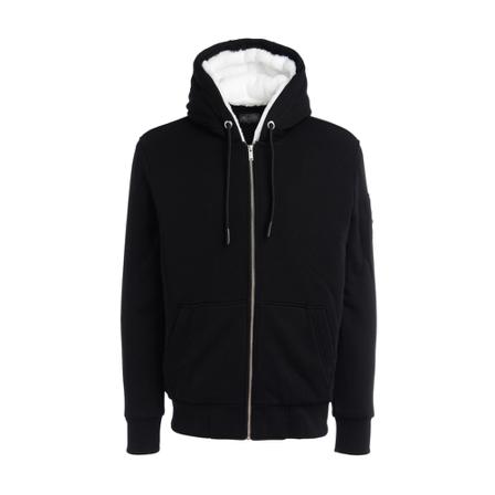 Moose Knuckles Sweatshirts & Hoodies Sort, Herre