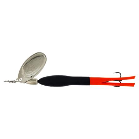 Westin Fc Downstream #5 40g - Black/Flouro Orange Silver Blade