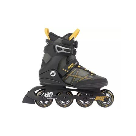 Rollerblades K2 Fit 80 Boa 2022 Svarta,gröna 27,0 Cm/42,0 Eu/8,0 Uk