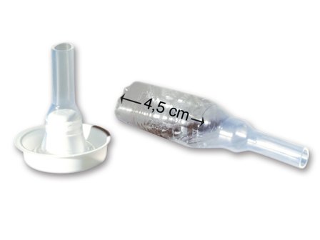 B. Braun Urimed Vision short, Lengde og klebeflate,4,5 cm, diameter 41 mm, 30 stk.