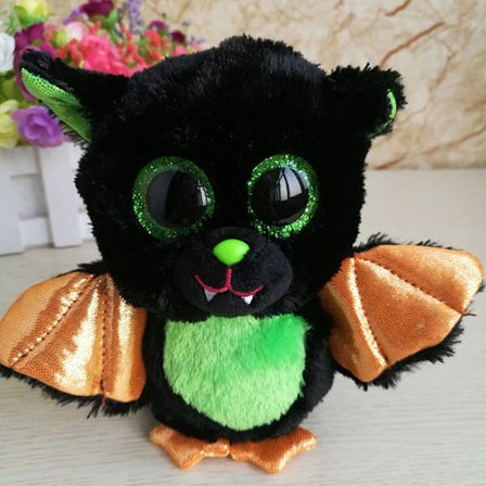 15 cm fladdermusdocka i plysch