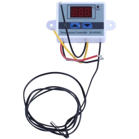 XH-W3001 Allround LED-temperaturregulator DC12V Digital Thremostat med sensor 2-fas värmnings- och kylningsläge