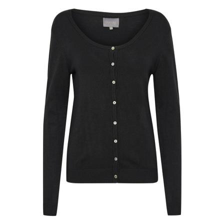 Culture CUannemarie Knit Cardigan Sort, Dame Cardigans