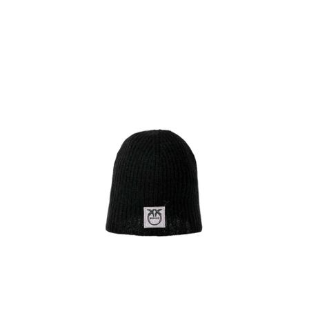 Pinko, Caps Zwart, Dames, Maat:ONE Size