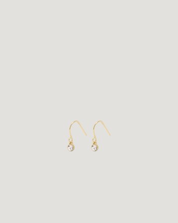 Pilgrim LUCIA crystal earrings Gouden Sieraden Meisjes - Kids Brand Store