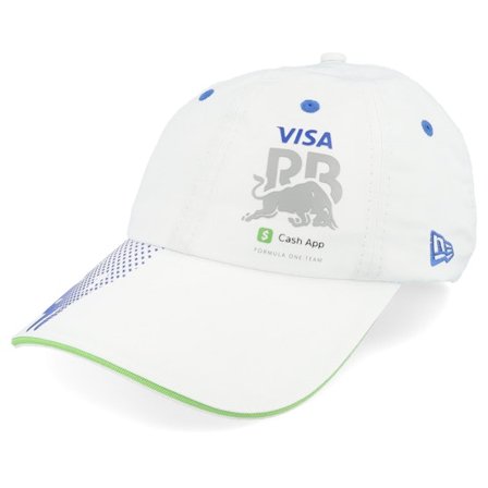 New Era - Motor White unconstructed Czapka Z Daszkiem - RB F1 25 Team Womens Open Back White Dad Cap @ Hatstore