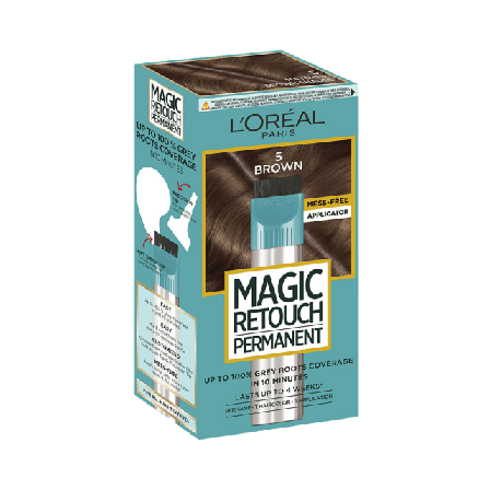 L'Oréal Paris L'Oreal Magic Retouch Permanent Hårfärg Unisex Brun 1 ST