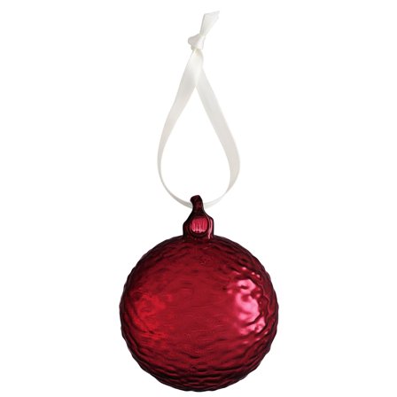 Cooee design Gry Joulupallot deep red, 5 cm