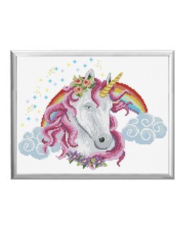 Broderikit Billede Enhjørning - Needleart World