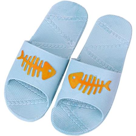 Dame Herre Badeslipper Anti-Slip Indendørs Hjem Husesandal Badeværelse Slide Vandsko (størrelse:36-47)