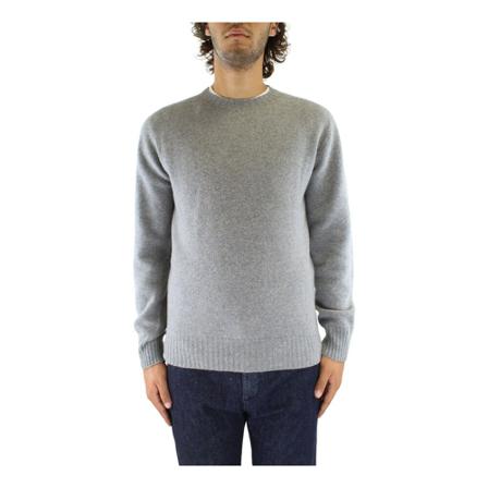 Altea Round-neck Strik Grå, Herre Strik