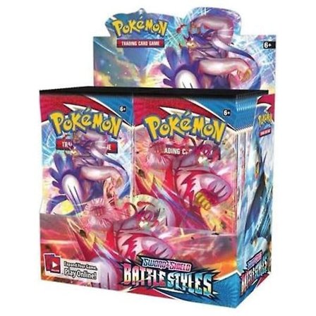Engelskt samlarkortspel Evolution Booster Box Collectibles Battle Styles