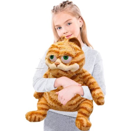 Iso Oranssinpäinen Kissan Pehmolelu Pentu Täytetty Eläin Pehmeä Halattava