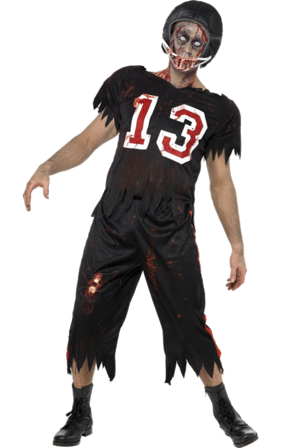 High School Horror Amerikansk Fotballspiller-Kostyme M