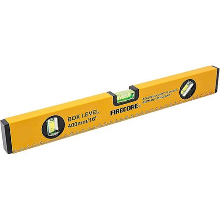 Vattenpass magnetisk torpedvattenpass 400mm, litet vattenpass med 3 bubblor 45