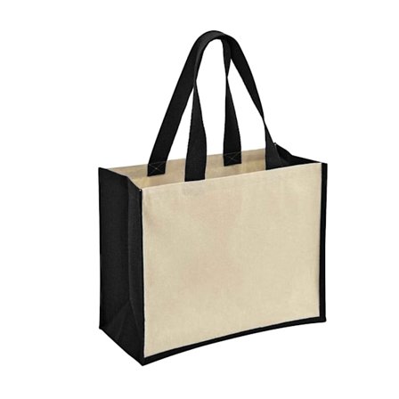 Bullet Varai Canvas/Jute Shopping Tote Bag 19 x 42,2 x 32,5 cm S