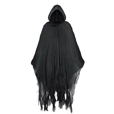 Halloween-aaveasu, Aikuisten Pelottava Halloween-viitta Huppulla