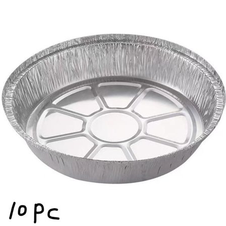 Premium Engångspajformar (10-pack) - Foliealuminium Pajformar 9 tum eller Engångspajformar för Bakning av Goda Pajer eller Krispiga P