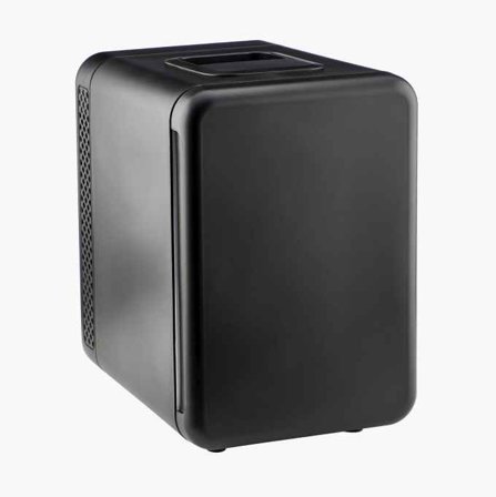 Biltema - Minikjøleskap 4 l - Liten Kjøleboks for Oppbevaring av Mat og Drikke med Termostat, LED-indikator, Egnet for Hjem, Bil og Camping