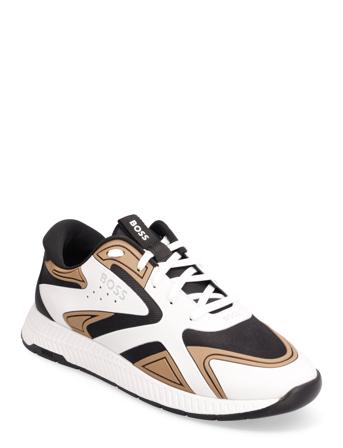 Titanium_Runn_Thm Lave Sneakers Beige BOSS*Betinget Tilbud