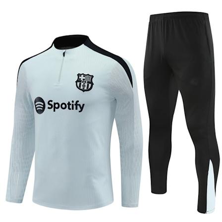 2425 Uudet puolivuoriset jalkapalloharjoitteluvaatteet syksy/talvi setti aikuisille ja lapsille Barça/Harmaa Barça/Harmaa qd Barça/Harmaa Barça/Harmaa