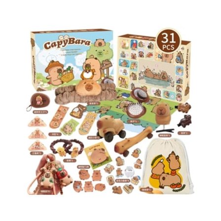 Julekalender til piger 2025 Julekalender Tilbehør Julepynt Capibala