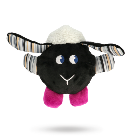 Dogman Lambe Ball - Myk hundeleke med pip - Aktivitetsleker, Myke leketøy, Apportering, Tygg & Tøyleker på doggie.no