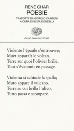 Poesie. Testo francese a fronte René Char