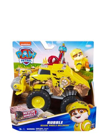 Paw Patrol Rescue Wheels Themed Vehicles - Rubble Toys Playsets & Action Figures Play Sets Multi/patterned Paw Patrol