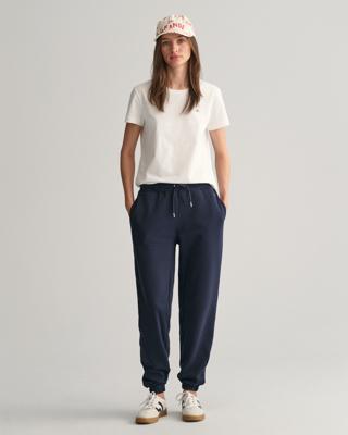 GANT - Joggebukser med liten shield-logo - Dame - XXL