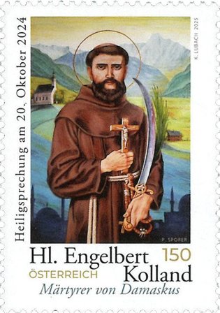 Østrig - Engelbert Kolland - Postfrisk frimærke