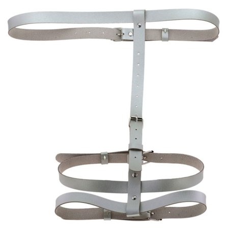 Strumpebandsbälte Sexig hängsel SILVER - spot sales