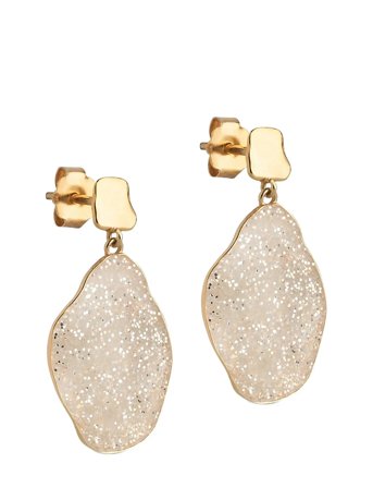 Earrings, Madeira Gold Enamel Copenhagen