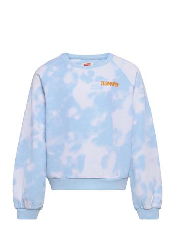 Lvg Benchwarmer Crew Sweatshrt Sweat-shirt Tröja Blå Levi's
