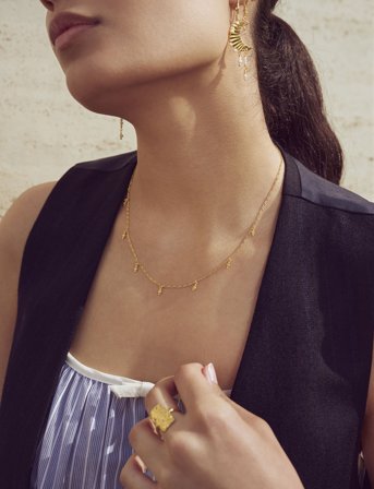 Maanesten Una Necklace - Gold - ONE SIZE