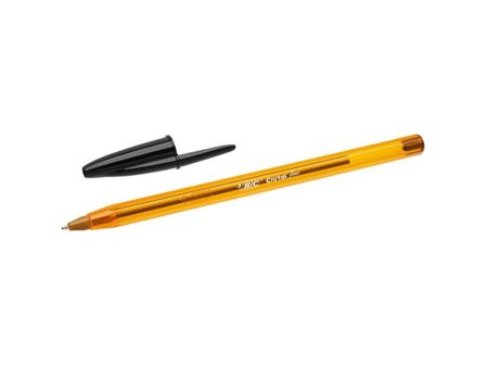 BIC Kulpenna, Cristal Original Fine tunn spets 0,8 mm svart - Lyreco - Kontorsmaterial - Pennor - Kulpennor
