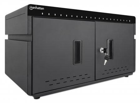 Manhattan 20-Port Desktop Charging Cabinet - 360 W