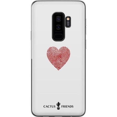 Yhteensopiva Puhelinkuori Samsung Samsung Galaxy S9+ Cactus and Friends - Fingerprint Love