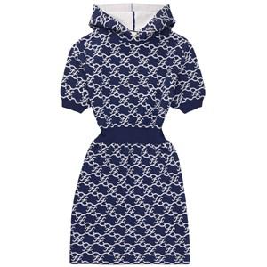 Kids - Fendi Navy FF Logo Dress 8 Years - Dresses - 8 years - Navy - Mädchen