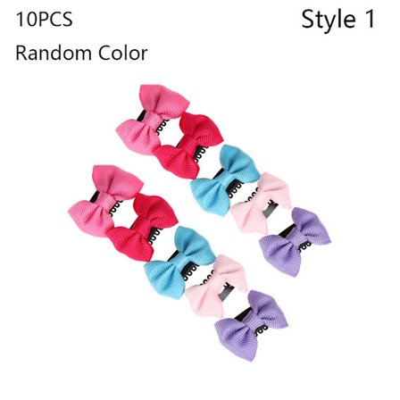 Mordely 5PCS Baby Hairpin Mini Hair Clip Headwear 10 ST STIL 1