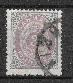 Danmark 1871 - AFA 17 - Stemplet